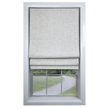 Versailles Augustus Cordless Roman Blackout Shades For Windows Insides/Outside Mount Linen