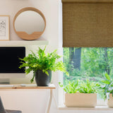 Versailles Marcellus Cordless Roman Light Filtering Shades For Windows Insides/Outside Mount Sand