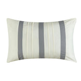 Chic Home Fay Comforter Set Ruched Color Block Design Bed In A Bag Blush
