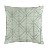 Chic Home Meredith Comforter Set Plush Ribbed Chevron Design Bed In A Bag Green