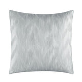 Chic Home Meredith Comforter Set Plush Ribbed Chevron Design Bedding Grey