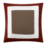 Chic Home Elegant Beaudine 10 Pieces Comforter Bed In A Bag Sheets Decorative Pillows & Shams Brick Red