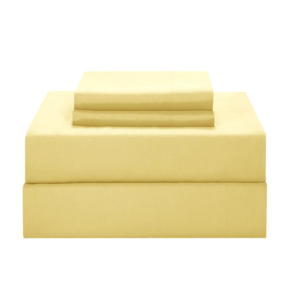 Chic Home Pernilla Reversible Comforter Set Super Soft Microfiber Large Printed Medallion Design Yellow