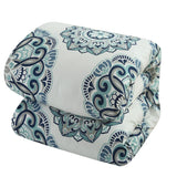 Chic Home Barcelona Barella Geometric Microfiber Printed 6 Pieces Comforter Bed In A Bag Green