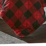 Shavel 100% Polyester Luxury Micro Flannel 7 Layers of Warmth Buffalo Check Electric Blanket
