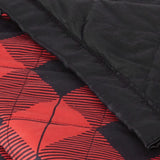 Shavel 100% Polyester Luxury Micro Flannel 7 Layers of Warmth Buffalo Check Electric Blanket