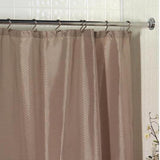 Carnation Home Fashions "Lauren" Dobby Fabric Shower Curtain - 70"x72"