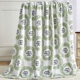 Plazatex Faith Hope And Love Micro plush Decorative All Season Multi Color 50" X 70" Throw Blanket