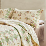 Greenland Home Fashion Bliss Sham - King 20x36", Ivory