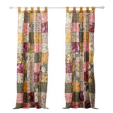Greenland Home Fashion Antique Chic Window Panel Pair - Multi 42x84"