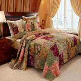 Greenland Home Fashion Antique Chic Bedspread Set - Multi