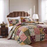 Greenland Home Fashion Antique Chic Bedspread Set - Multi