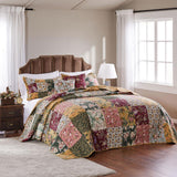 Greenland Home Fashion Antique Chic Bedspread Set - Multi