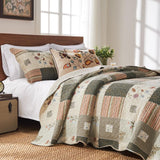 Greenland Home Fashion Sedona Quilt And Pillow Sham Set - Multi