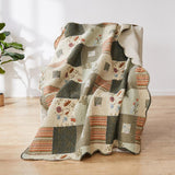 Greenland Home Fashions Barefoot Bungalow Sedona Accessory Throw - 50x60", Multi