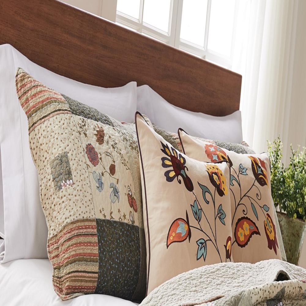 Greenland Home Fashion Sedona Quilt And Pillow Sham Set - Multi
