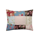 Greenland Home Fashions Natasha 100% Cotton Quilted with Bold Global Patterns Sham King Multicolor