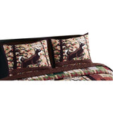 Greenland Home Fashion Whitetail Lodge Sham - Standard 20x26", Multi