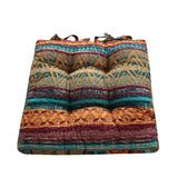 Greenland Home Southwest Chair Pad Set - 4-Piece - 18x18x2", Siesta