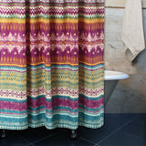 Greenland Home Fashion Southwest Shower Curtain - Multi 72x72"