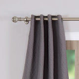 Greenland Home Fashion Vashon Window Panel Pair - Gray 42x84"