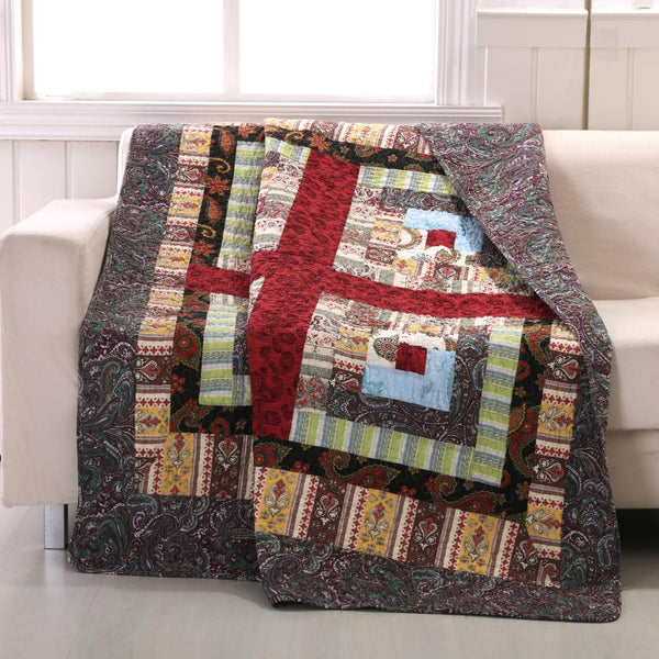 Greenland Home Fashion Colorado Lodge Throw Blanket - Multi 50x60