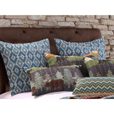 Greenland Home Fashion Black Bear Lodge Pillow Sham - Euro 26x26