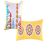 Greenland Home Fashions 100% Microfiber Polyester Topanga 5-Piece Quilt & Pillow Bonus Set Multi