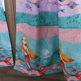 Greenland Home Fashion Mermaid High Quality Polyester Fabric Curtain Valance With 3" Rod Pocket - Multi 84x21"