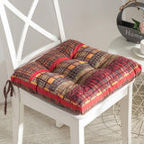 Barefoot Bungalow Gold Rush Luxury Modern Design Rustic American Beauty Furniture Cushion Chair Pad Each Chair Pad 18"x18" Multicolor