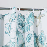 Barefoot Bungalow Cruz Bath Shower Curtain - 72"x72", Multicolor