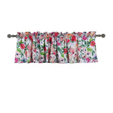 Barefoot Bungalow Blossom Window Valance With 2" header 3" rod pocket - 84x19", Multicolor