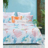 Barefoot Bungalow Sarasota Reversible Quilt And Pillow Sham Set - Full/Queen 90x90