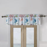 Barefoot Bungalow Sarasota Window Valance With 2" header 3" rod pocket - 84x14", Multicolor