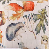 Barefoot Bungalow Willow Forest Creatures Perfect Pillow Sham - Multicolor