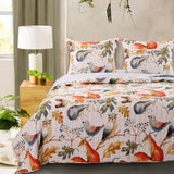 Barefoot Bungalow Willow Reversible Quilt And Pillow Sham Set - Multicolor