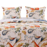 Barefoot Bungalow Willow Forest Creatures Perfect Pillow Sham - Multicolor