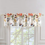 Barefoot Bungalow Willow Sun Protector with 3" Rod Pocket Window Valance - 84x16", Owl