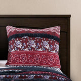 Barefoot Bungalow Monroe Reversible Perfect Pillow Sham - Multicolor