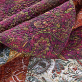 Barefoot Bungalow Paisley Slumber Quilt And Pillow Sham Set - Spice