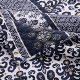 Barefoot Bungalow Native Reversible Quilt And Pillow Sham Set - Indigo