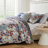 Barefoot Bungalow Perry Reversible Quilt And Pillow Sham Set - Multicolor