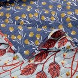Barefoot Bungalow Perry Floral And Reversible Perfect Accessory Throw Blanket - 50x60