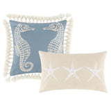 Greenland Home Atlantis Pillow Sham Set - 2-Piece - 12x20" and 18x18", Multi