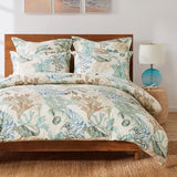Barefoot Bungalow Atlantis Luxurious Comfortable 3 Pieces Duvet Cover Set Jade