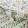 Barefoot Bungalow Atlantis Luxurious Comfortable 3 Pieces Duvet Cover Set Jade