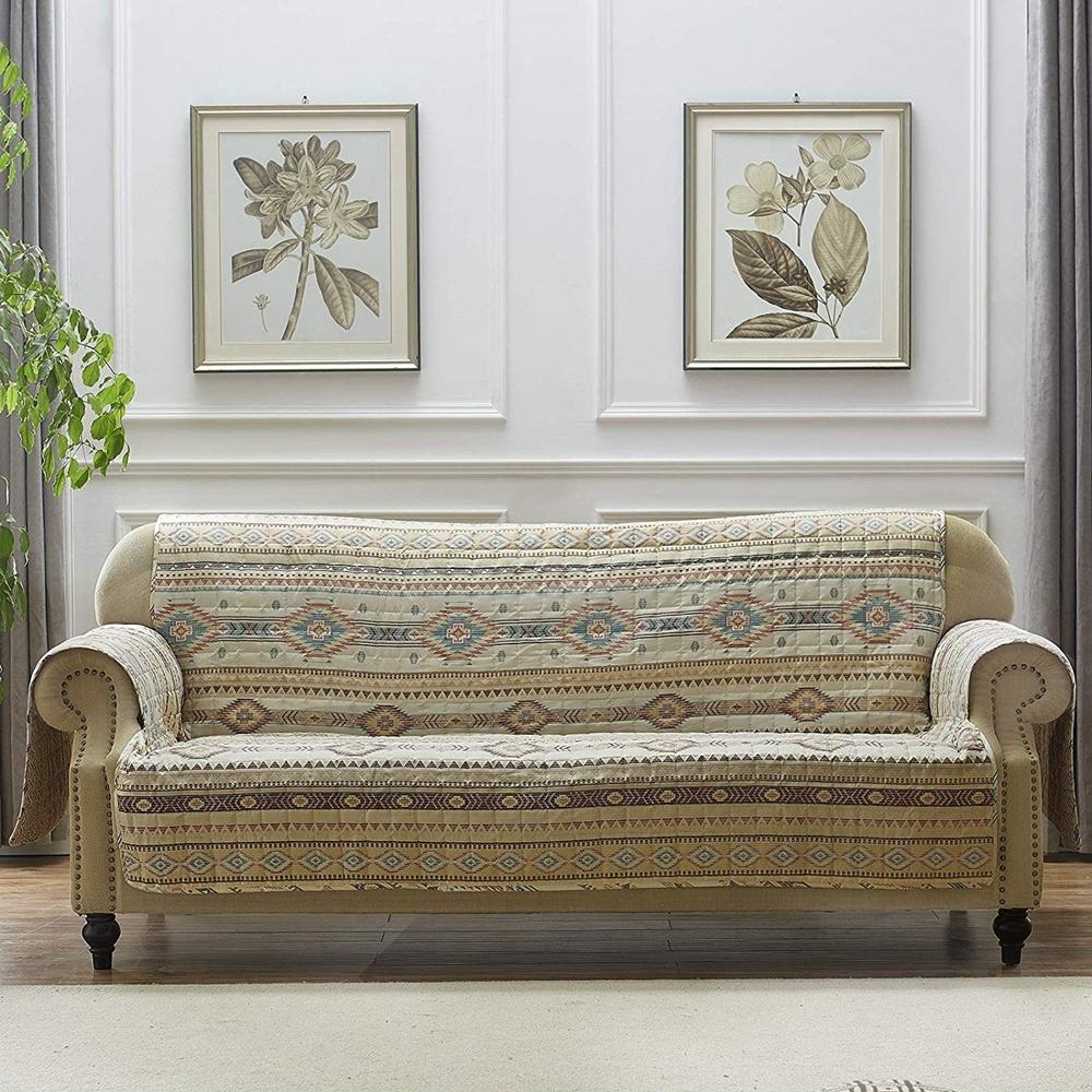 Barefoot Bungalow Phoenix Reversible Furniture Protector Slipcover - Tan