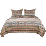 Barefoot Bungalow Phoenix Quilt And Pillow Sham Set - Tan