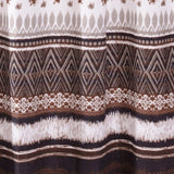 Greenland Home Fashions Barefoot Bungalow Southwest Bath Shower Curtain - 72x72