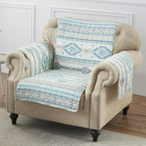 Greenland Home Fashions Barefoot Bungalow Phoenix Furniture Protector - Turquoise